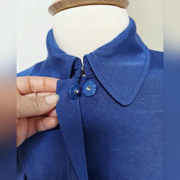 ANNIE KLEIN jaquet women size S blue color - Picture 6 of 14